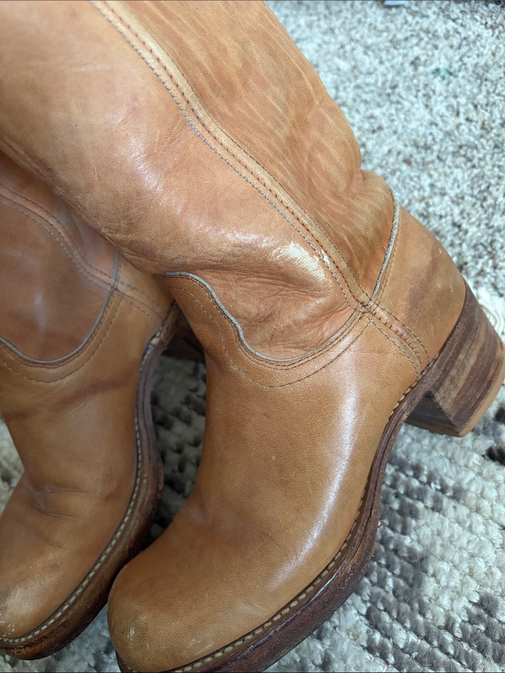 Vintage Frye campus 14L boots size 6 - Picture 12 of 13
